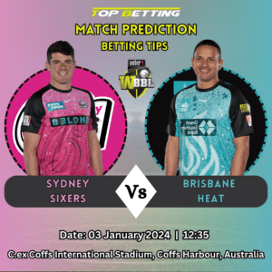 SYS vs BH Match Prediction, Big Bash League 2023-24, cricket fans