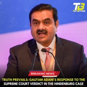 Gautam Adani's Response on SC Verdict