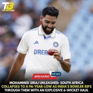 Mohammed Siraj unleashed