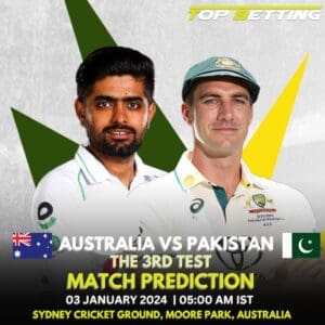 AUS Vs PAK Match Prediction