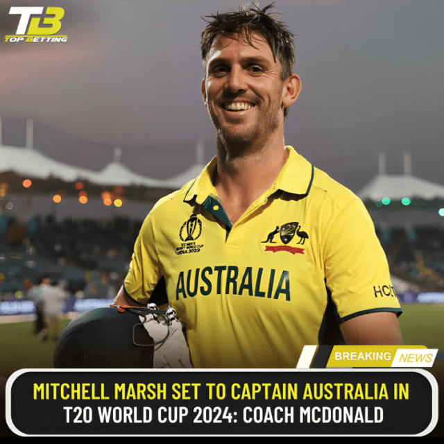 Mitchell will be the captain of Australian