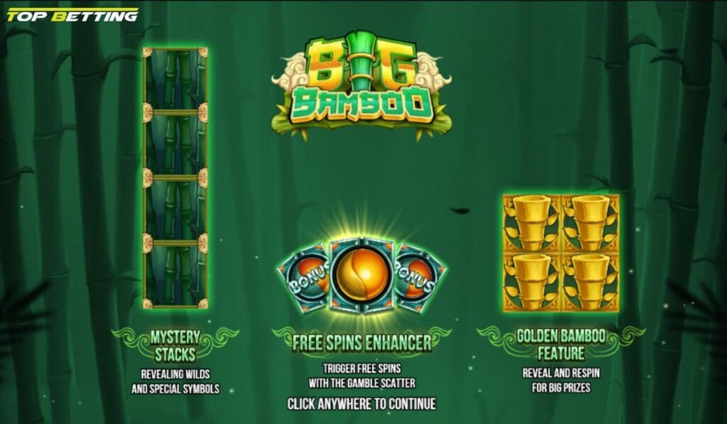 How to Play Big Bamboo Slot