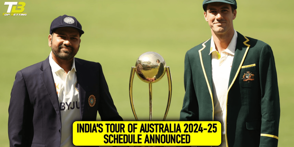 India Tour of Australia Takes schedule announced