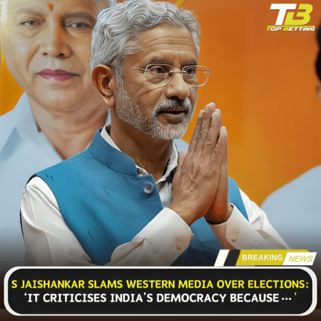 S Jaishankar slams Western media over elections