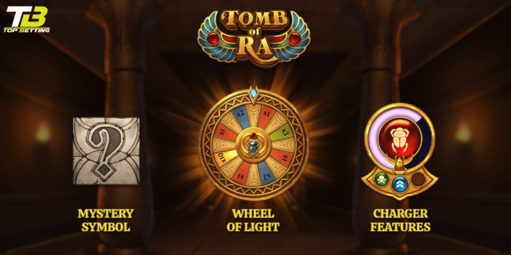 Demo version and free spins for Tomb of Ra