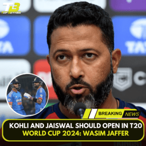 Kohli and Jaiswal should open in T20 World Cup 2024: Wasim Jaffer
