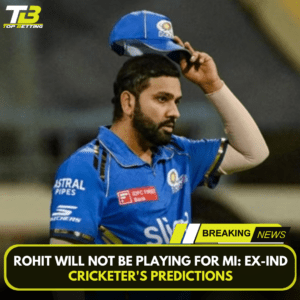 Rohit will not be playing for MI: Ex-IND cricketer's predictions