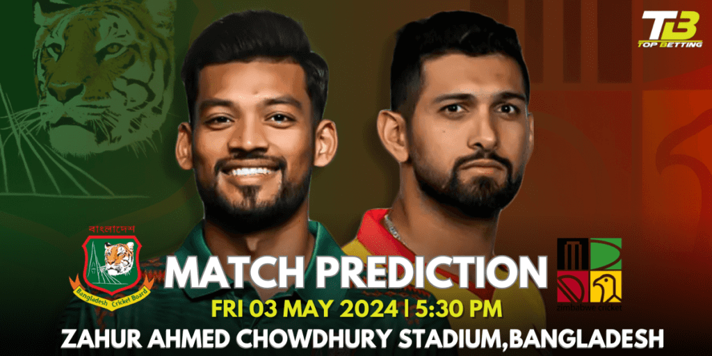 Bangladesh vs Zimbabwe 1st T20I Match Prediction