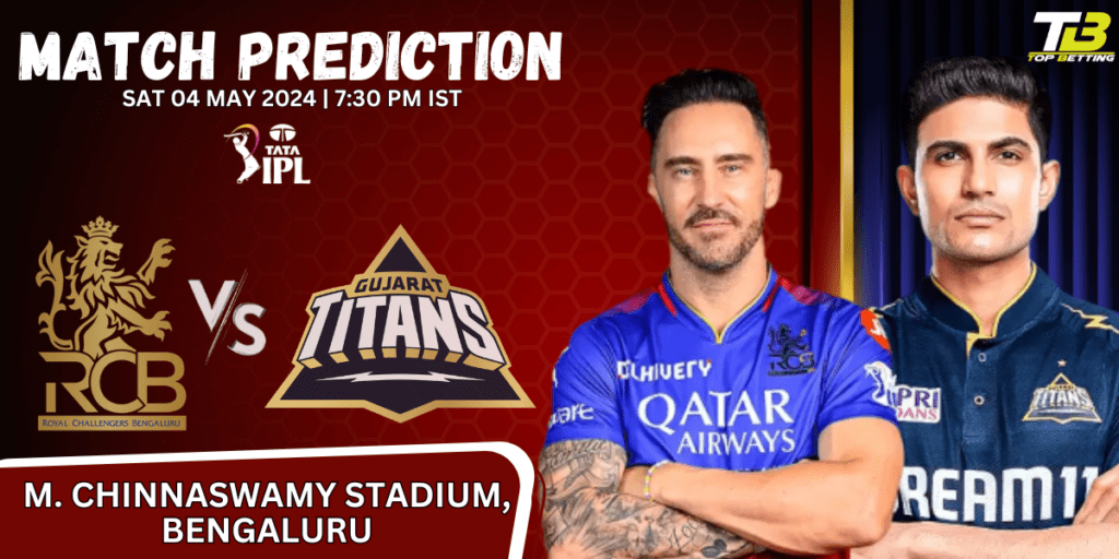 RCB vs GT Match Prediction and Tips | IPL 2024