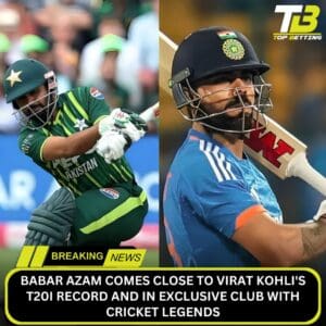 Babar Azam comes close to Virat Kohli