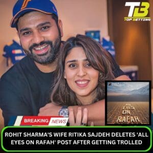 Ritika Sajdeh Deletes All Eyes On Rafah Post