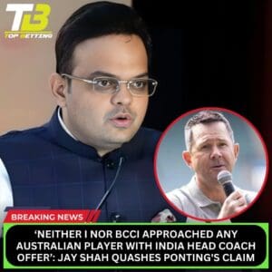 Jay Shah Denies Approaching Aussies for India