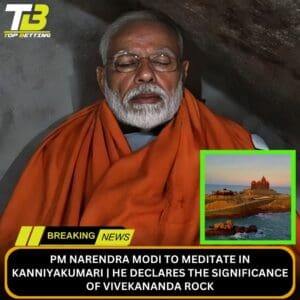 Modi Meditate in Kanniyakumari