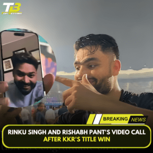 Rinku Singh and Rishabh Pant's video call after KKR's title win