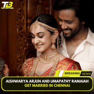 Aishwarya Arjun and Umapathy Ramaiah get married in Chennai