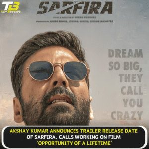 Akshay Kumar announces trailer release date