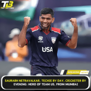 Saurabh techie by day cricketer by evening