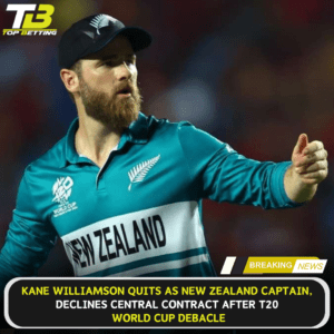 Kane Williamson Resigns as NZ Captain