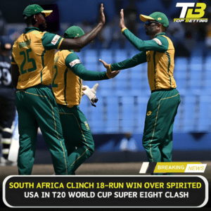 South Africa Clinch 18 Run Win Over Spirited USA