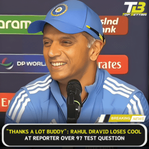 Rahul Dravid Loses Cool At Reporter Over 97 Test