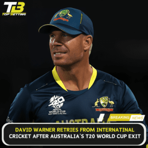 David Retries From Internatinal Cricket