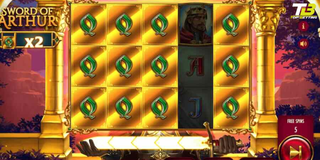 Where to play Sword of Arthur Slot Game online