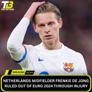 Midfielder Frenkie de Jong to miss Euro 2024