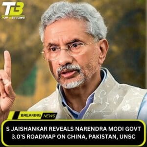 Jaishanka reveals Modi Govt