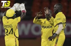 Uganda claim first ever T20 WC victory