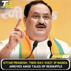 Two Day visit JP Nadda arrives amid talks