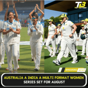 Australia A India A multi format women series