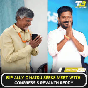 BJP Ally C Naidu Seeks Meet With Congress