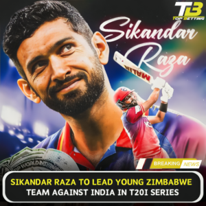 Sikandar Raza to lead young ZIM team against IND