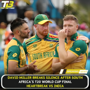 David Miller breaks silence after SA T20WC final