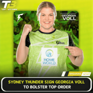 Sydney Thunder sign Georgia to bolster top order