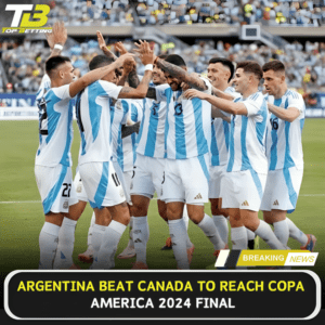 Argentina beat Canada to reach Copa America