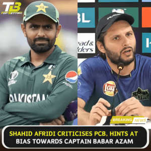 Shahid Afridi criticises PCB hints captain Babar