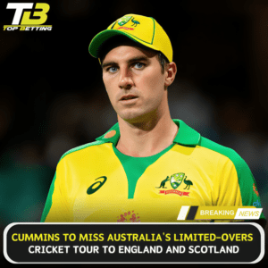 Cummins to miss Australia limited overs cricket