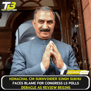 Himachal CM Sukhvinder faces blame for Congress