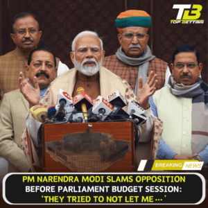 Narendra Modi slams Opposition before Parliament