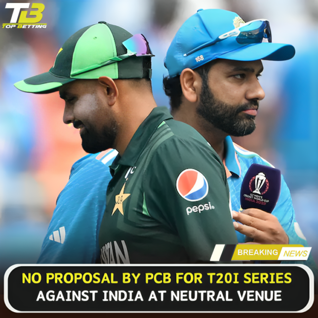 No proposal by PCB for T20I series against India