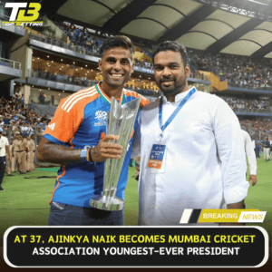 Ajinkya Naik becomes Mumbai Cricket Association