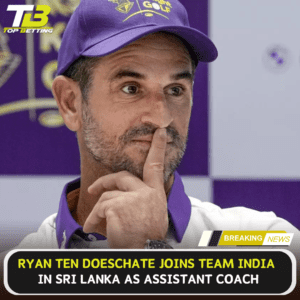Ryan ten Doeschate appointed assistant coach