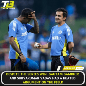 On field dispute between Gambhir and Surya