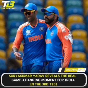 Suryakumar reveals the game changing moment