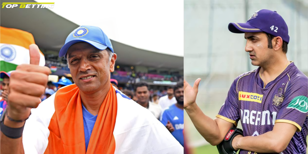 Gambhir Special Message for Dravid as Head Coach