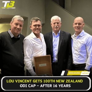 Lou Vincent gets 100th New Zealand ODI cap
