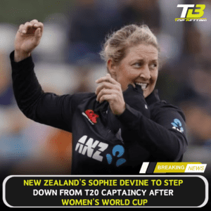 Sophie to step down from T20 captaincy