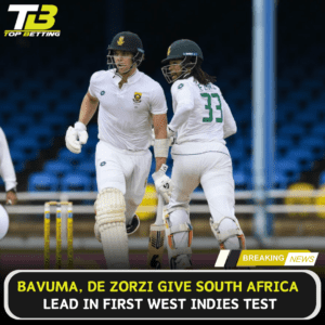 South Africa lead in first West Indies Test