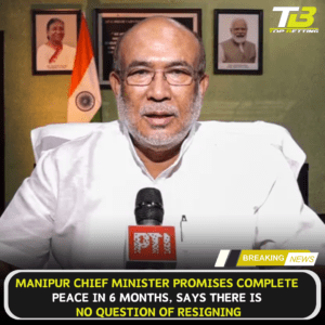 Manipur CM promises complete peace in 6 months